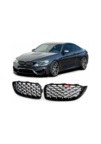 Bmw 4 Serisi F32 Ön Panjur Böbrek Diamond Model Oem