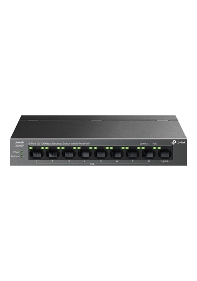 Tp-link Ls109p 10/100 8 Port Poe Switch