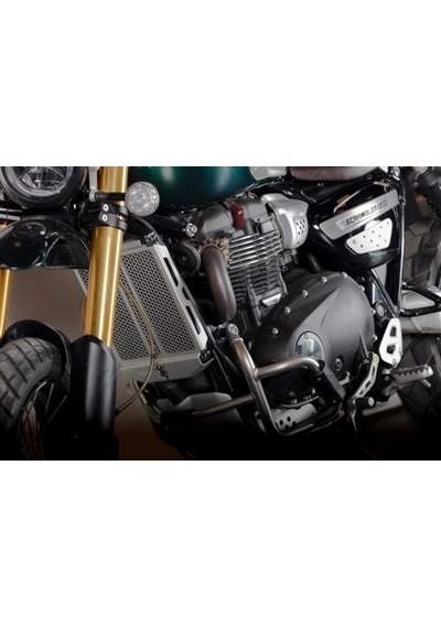 Motosiklet Koruma Demiri Takozu Gecko Universal Yuvarlak 100 Mm Siyah Renk