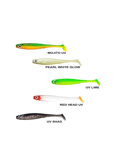 Ryuji Mister Shad 10cm 7gr Silikon Yem Uv Shad