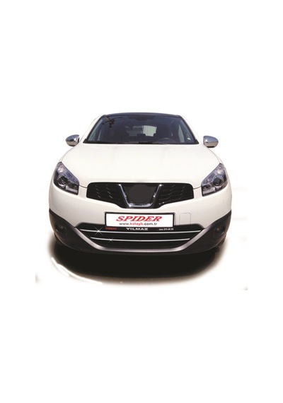 Nissan Qashqai J10 Ön Tampon Çıtası 2 Prç Krom 2007-2013