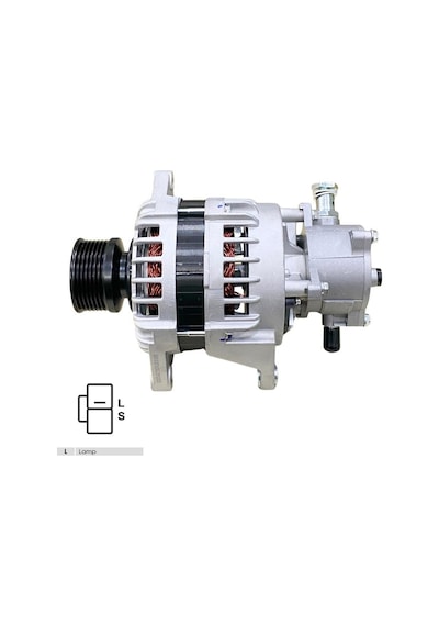 24v Alternatör Dinamo 80 A Seg Tipi Tek Fiş L Vakumlu Isuzu Npr 75/nqr 90 Euro 6 4he1 4hf1