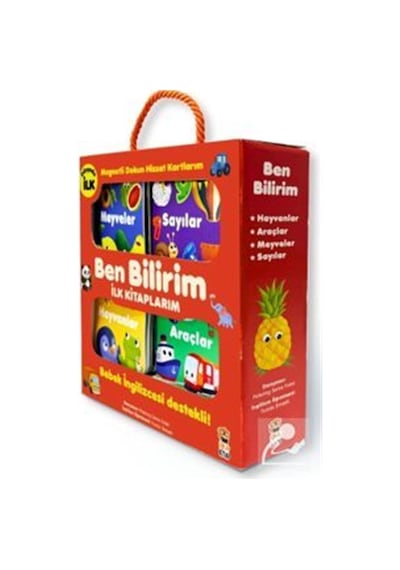 Ben Bilirim İngilizce Destekli İlk Kitaplarım 4 Kitap + 6 Mag...