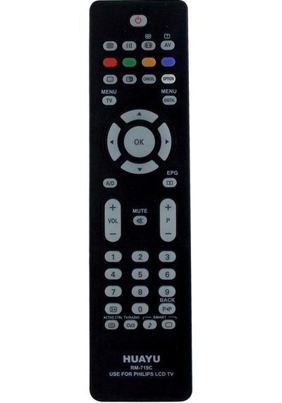 Philips 42Pfl7662D/12 Lcd Tv Uyumlu Kumanda Rm-719C