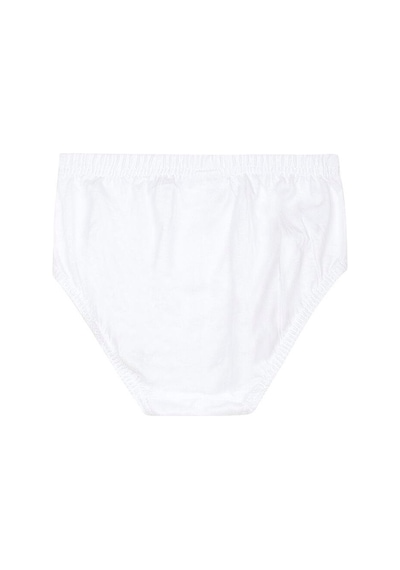 Özkan Underwear Erkek Çocuk %100 Pamuklu Süprem Esnek Rahat Külot Beyaz K0710 Beyaz