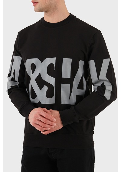 Paul & Shark Erkek Sweat 24411862 011 Siyah Siyah