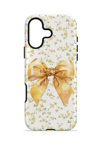 Velvoria Valestra Golden Floral Bow Apple Apple iPhone Uyumlu 16 Plus Darbe Korumalı Kılıf Valestra Select - Golden Floral Bow Velvoria Valestra Golden Floral Bow Apple Apple iPhone Uyumlu 16 Plus Darbe Korumalı Kılıf Valestra Select - Golden Floral Bow