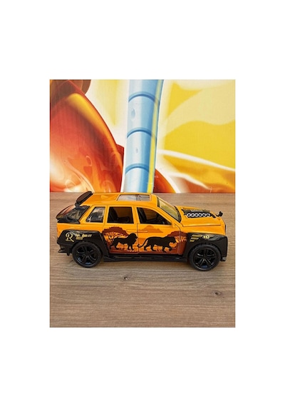 Rolls Royce Cullinan Diecast Model Araba Sesli Işıklı Rolls Royce Safari Aracı Çok Renkli