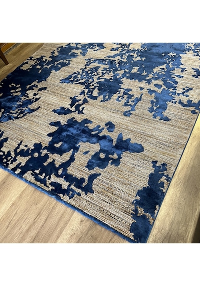 Hoom Rugs Exclusive Aura 8473 Blue Özel Salon Halısı