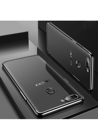 Oppo A5S Kamera Korumali Köseleri Renkli Seffaf Silikon Kilif 414505782