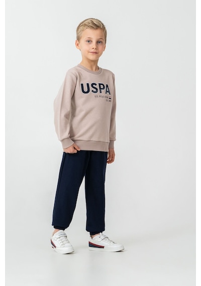 U.S. Polo Assn. Erkek Çocuk Nakışlı Sarı Uzun Kol Eşofman Takımı Us2627-c-v1 Us2627-c-v1