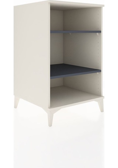 Kronos Komodin 2 Raflı 60x59x96 Aytaşı-antrasit Aytaşı