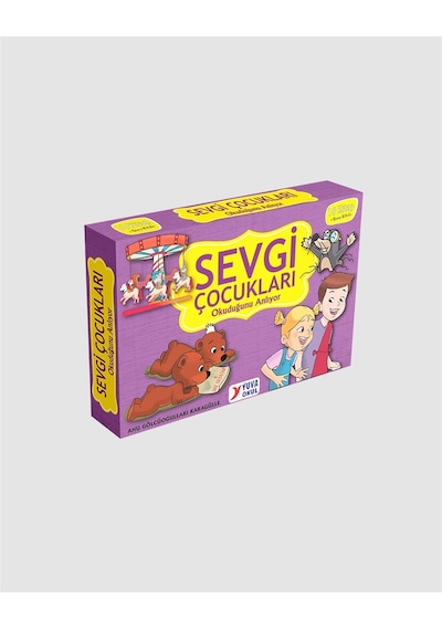 Sevgi Çocukları Öykülerle Okuduğunu Anlıyor Seti - 10 Kitap Takım - 2-3. Sınıflar İçin - Ahu Gölcüoğulları - Yuva
