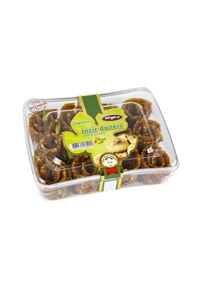 Tuğba Kuruyemiş Antep Fıstıklı Incir Döneri 400 Gr Gül Kesim