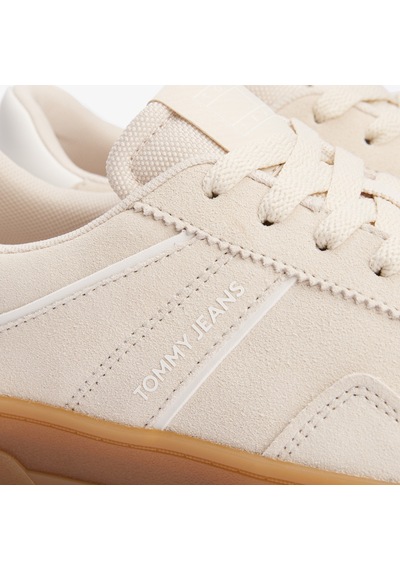 Tommy Hilfiger The Greenwich Suede Kadın Bej Sneaker 026 En0en02696 Bej