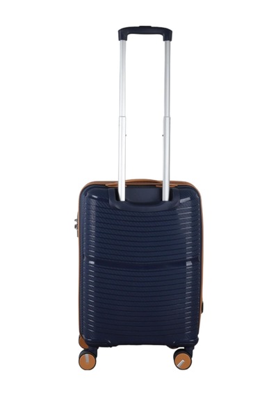 Mçs Group V379 Aura Y.üretim Pp Valiz 55 Cm S21yy100014255 11158 Lacivert/hardal