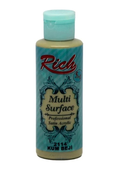 Rıch Mls-120-2114 Multi Surface 120 Cc Kum Beji Bej