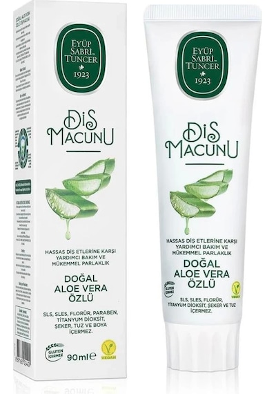 Mey İthalat Doğal Diş Macunu 90 Gr Aloe Vera