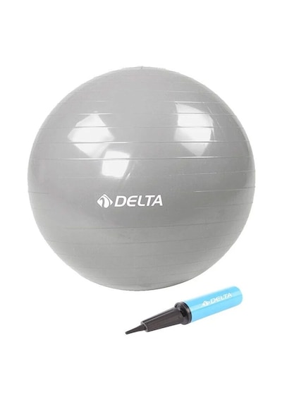 Delta 65 Cm Gümüş Renk Pilates Topu + Pompa Jrs660