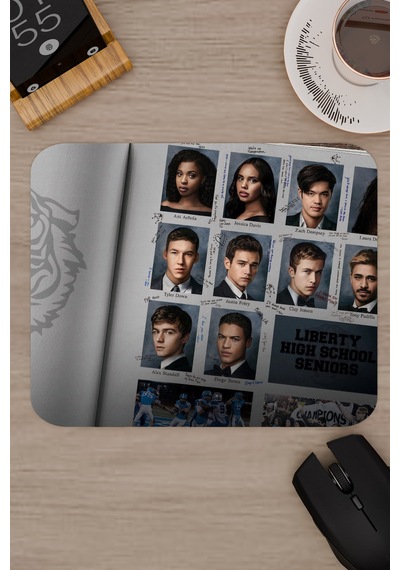 13 Reasons Why V3 22x18 Gaming Kauçuk Kaymaz Taban Mouse Pad Fare Altlığı