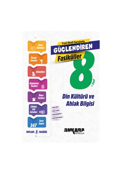 Yeni 8. Sınıf Din Kültürü Ve Ahlak Bilgisi Güçlendiren Fasiküller