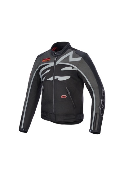 Alpinestars Axton Korumalı Motosiklet Montu Siyah Antrasit