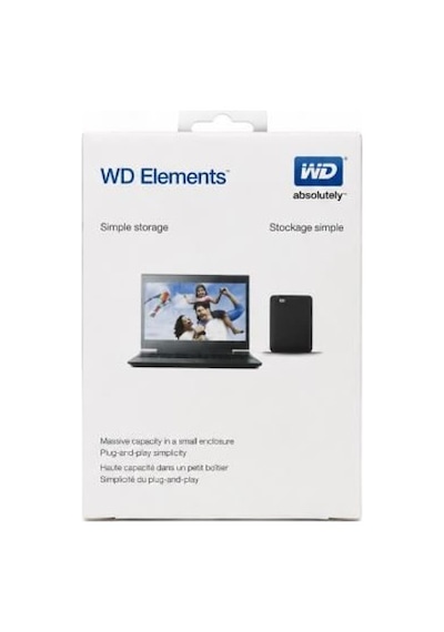 Wd Elements 2.5 Usb 3.0 Harici Hard Disk Kutusu Kutu Seti Usb Kablo Ve Kullanım Kılavuzu Da