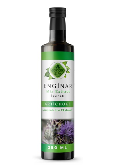Gökçek Şifa Enginar Mix Extract Artichoke Mix Extract 250 ML