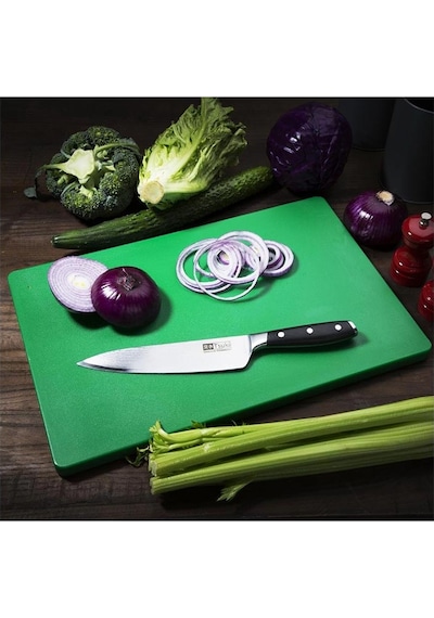 Türkay 60x40x2 Cm Polietilen Kesme Tahtası Kesim Levhası Yeşil 4757