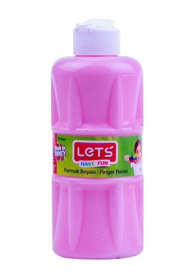 Lets Parmak Boyası 250 Ml Pembe L 5610