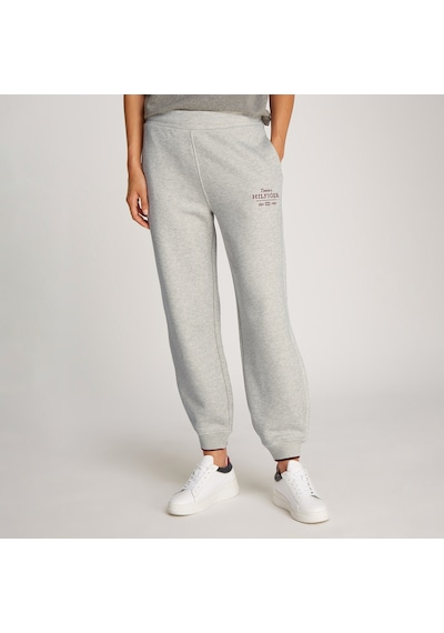 Tommy Hilfiger Texture Monotype Kadın Gri Eşofman Altıdüzww0ww43863 Beyaz
