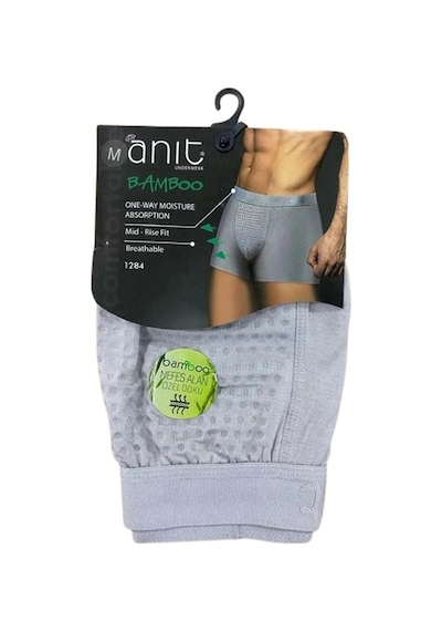 Anıt Erkek Nefes Alan Bambu Likralı Boxer 1284 - 12 Adet 001