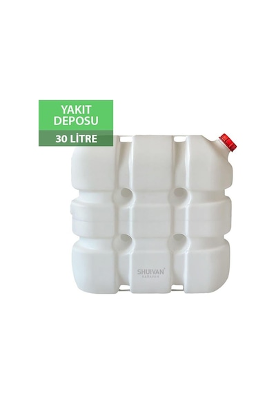 Shuıvan Webasto Tipi Isıtıcı Yakıt Deposu 30 Litre - Beyaz-861 Çok Renkli