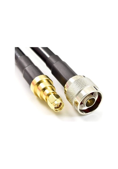 Helium Lmr400 Kablo Özel Ölçü Sensecap Bobcat Nebra Browan Coax - 5 Metre Rp Sma Male - N Male