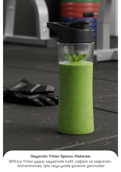 Sinbo Shb-7508 300w Smoothie Blender Paslanmaz Çelik Bıçaklı 570 Ml Tritan Sporcu Matarası-pembe