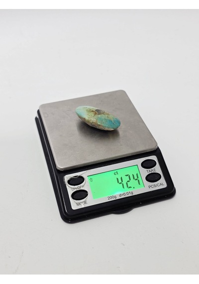 Doğal İran Nişabur Firuze Turkuaz Taşı 42 Karat - 8,45 Gram T018