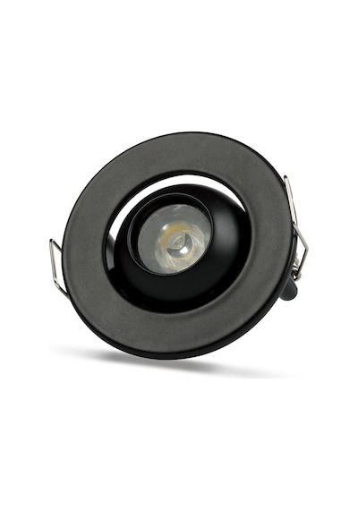 6 Adet Noas Yl94 0202 Siyah Kasa 1w Led Spot 3200k Gün Işığı Gün Işığı