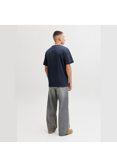 Jack & Jones Fusion Erkek Lacivert Tişört 12289863-osc Lacivert