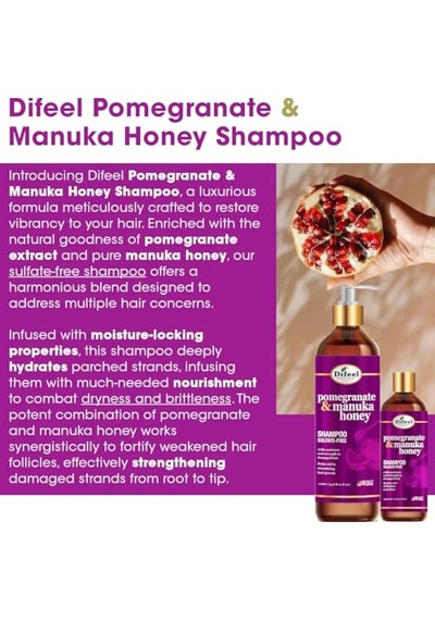Ayrex Pomegranate Manuka Sülfatsız Şampuan 354.9ml 21959050830