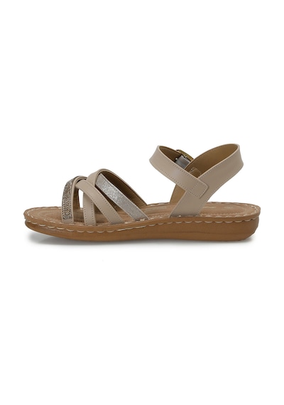 Polaris 409043.z Rose Gold Kadın Comfort Sandalet 409043.z6fx 000000000102251153 Pembe