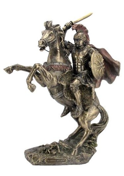 Veronese Koleksiyon Atlı Büyük İskender Figür 27x33cm