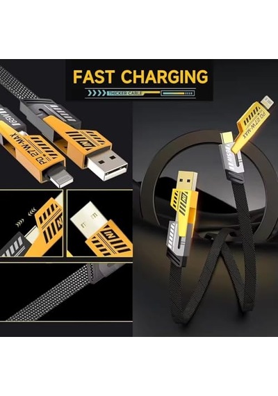 4 İn 1 Çoklu Usb Şarj Kablosu: 1m, Type C To Lightning Örgü Şarj Kablosu Usb A/usb C 65w Tip C/27w Pd Her Cihaz İle Diğer 4 İn 1 Çoklu Usb Şarj Kablosu: 1m, Type C To Lightning Örgü Şarj Kablosu Usb A/usb C 65w Tip C/27w Pd Her Cihaz İle Diğer