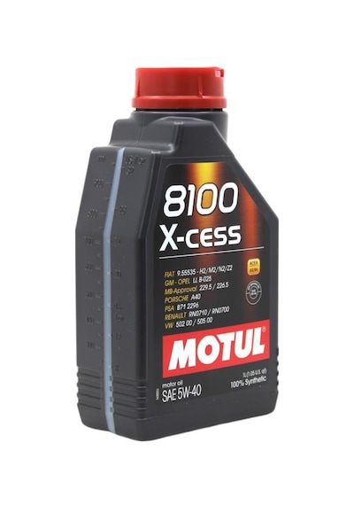 Motul 8100 X-Cess 5W-40 Motor Yağı 6 x 1 L