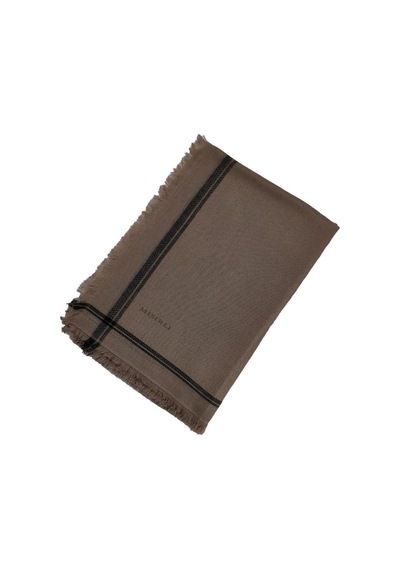 Mim Eşarp Mısırlı Eşarpları Pamuk Şal 100x200 Cm Vizon