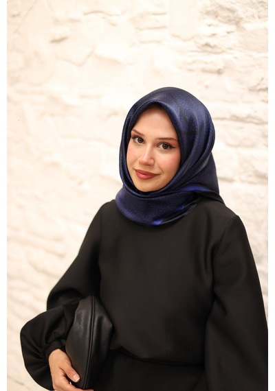 Silk Home Shiny Eşarp Koyu Lacivert Lacivert
