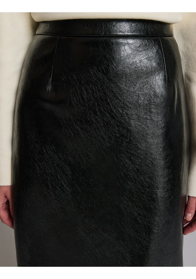 Pierre Cardin Siyah Slim Fit Dokuma Etek 50330274-vr046