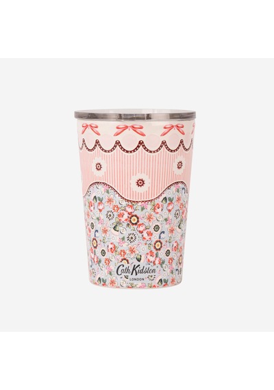 Pembe Paslanmaz Çelik Kupa 375 Ml