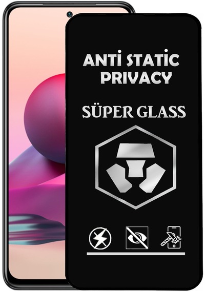 Xiaomi Redmi Note 11 Se Tam Kaplayan Anti Statik Hayalet Süper Temperli Cam Ekran Koruyucu