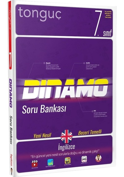 Tonguç Akademi 7. Sınıf İngilizce Dinamo Soru Bankası N11.87704