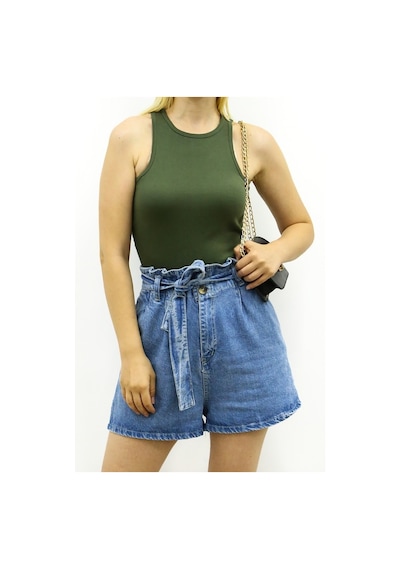 Madmext Mad Girls Haki Crop Top Mg361 (472441978)